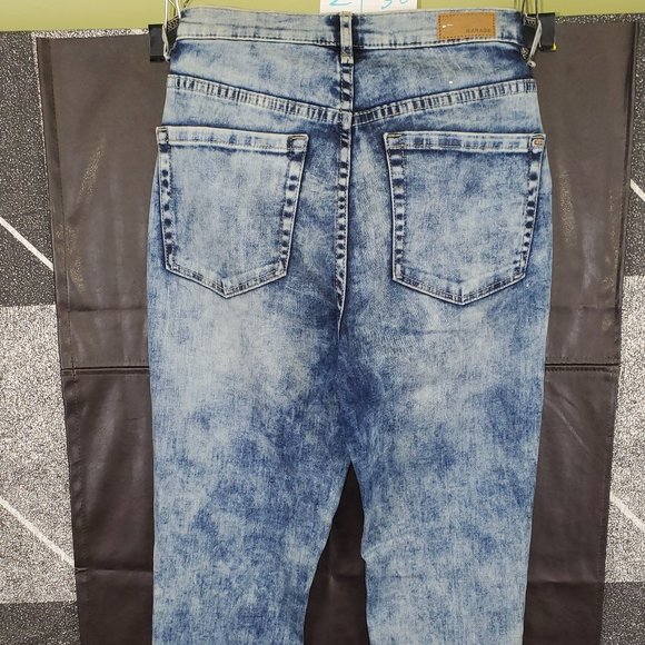 GARAGE Mid Rise Medium Wash Skinny Jeans 27X30 - Picture 3 of 5